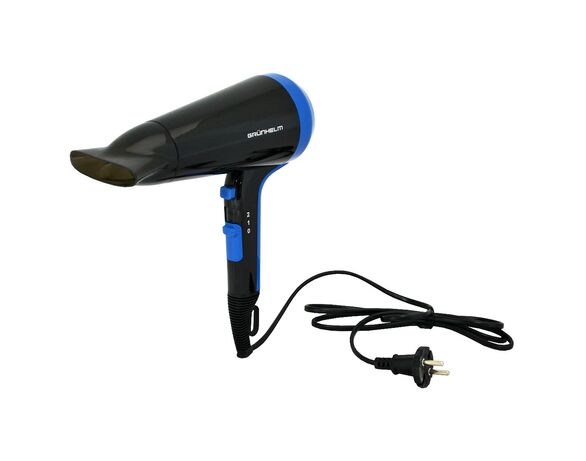 Фен для волосся GRUNHELM GHD-580 2 швидкості 2 режими чорно-синій 2100 Вт Аврора картинка 3 купити