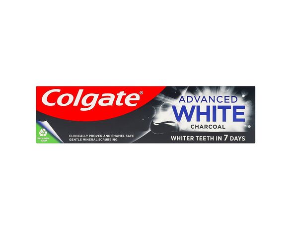 Паста зубна COLGATE Advanced White Charcoal 75 мл Аврора відгуки