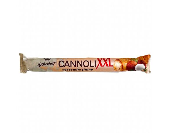 Трубочка вафельна Dolce Dobrobut CANNOLI XXL Coconut 42 г Аврора дешево