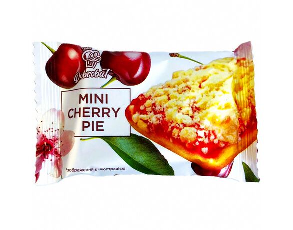Печиво здобне ДОБРОБУТ Mini cherry pie 40 г в інтернет-магазині Аврора