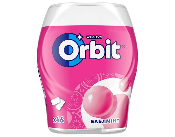 Гумка жувальна ORBIT Bottle Bublemint 64 г Аврора ціна