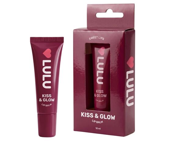 Бальзам для губ LULU Kiss&Glow Dark Cherry №02 10 мл Аврора картинка 4 вартість