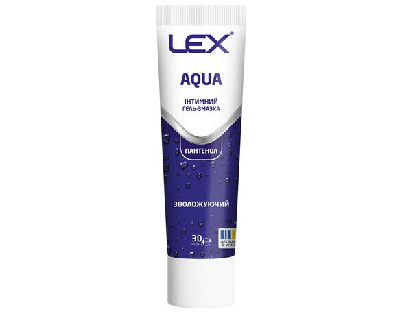 Гель-змазка зволожуючий LEX Aqua 30 мл Аврора вартість