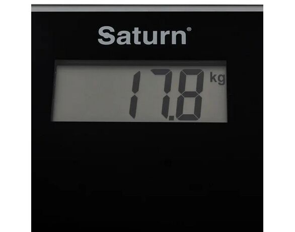 Ваги підлогові електронні скляні Saturn ST-PS0294 чорні Аврора картинка 5 фото