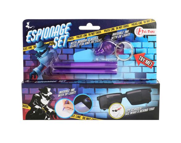 Набір ігровий Toi-Toys Шпигунський: окуляри, ручки, ліхтарик Аврора з доставкою