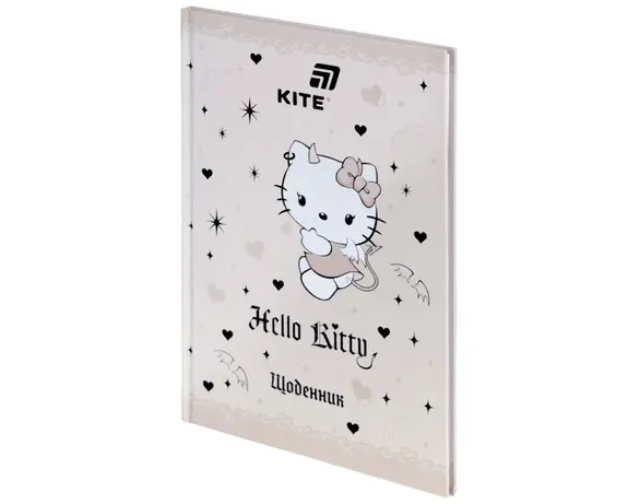 Щоденник шкільний тверда обкладинка KITE серія Hello Kitty арт.HK26-262-2 Аврора картинка 2 відгуки