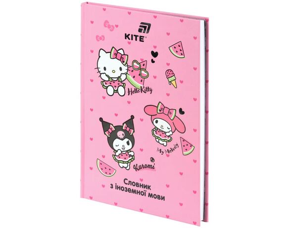 Словник для іноземної мови KITE серія Hello Kitty 60 аркушів арт.HK26-407 Аврора картинка 2 купити
