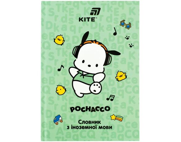 Словник для іноземної мови KITE серія Pochacco 60 аркушів арт.PC26-407 Аврора недорого