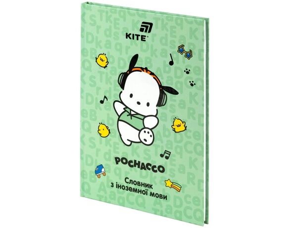 Словник для іноземної мови KITE серія Pochacco 60 аркушів арт.PC26-407 картинка 2 в інтернет-магазині Аврора