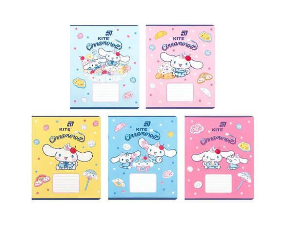 Зошит шкільний клітинка KITE серія Cinnamoroll 18 аркушів арт.CR26-236 картинка 9 в інтернет-магазині Аврора