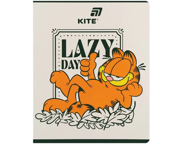Зошит шкільний клітинка KITE серія Garfield 48 аркушів арт.GF26-259 Аврора картинка 9 з доставкою