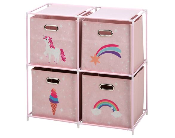 Стелаж для зберігання речей з органайзерами Storage Solutions 4 шт (C80653200) Аврора купити