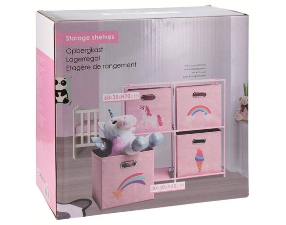 Стелаж для зберігання речей з органайзерами Storage Solutions 4 шт (C80653200) картинка 3 в інтернет-магазині Аврора