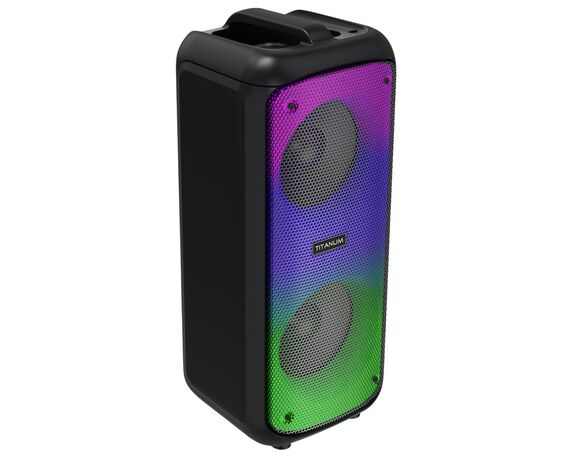 Колонка портативна TITANUM SPK402BT RGB чорна 10 Вт Аврора картинка 4 ціна