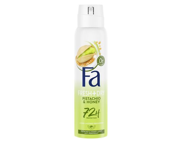 Антиперспірант жіночий Fa Fresh&Dry Pistachio&Honey аерозоль 150 мл Аврора ціна