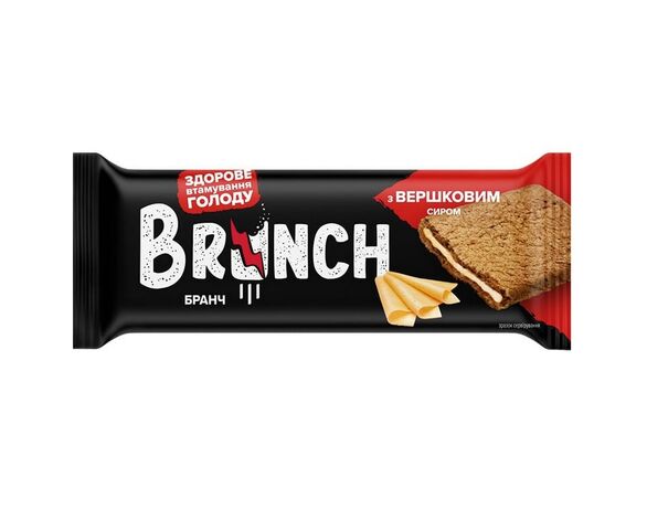 Снеки мультизлакові АВК Brunch Сендвіч з вершковим сиром 47 г Аврора фото