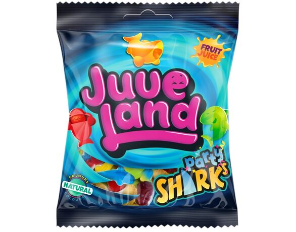Цукерки желейні АВК Juveland party SHARKS 85 г Аврора відгуки