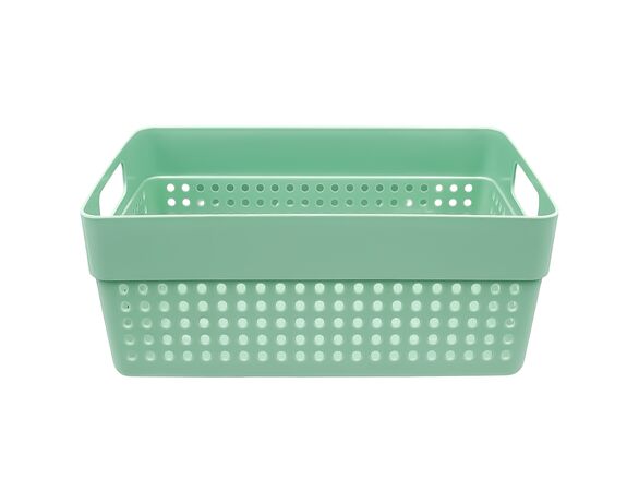 Кошик для зберігання пластиковий без кришки Storage Solutions 23,5х15,5 см Аврора дешево