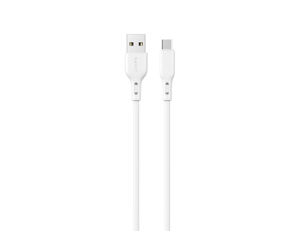 Кабель USB-MicroUSB HAVIT CB6359 PRO білий 1 м Аврора ціна