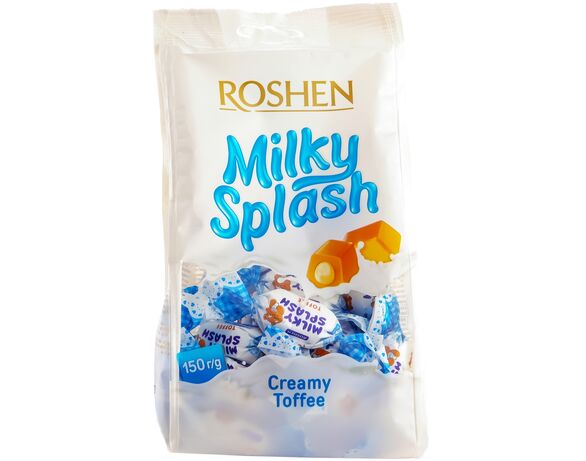 Набір цукерок Ірис Roshen Milky Splash 150 г Аврора відгуки