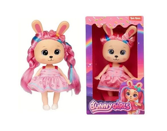 Лялька-тваринка в сукні Toi-Toys мікс Аврора
