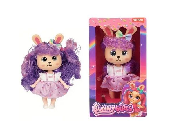 Лялька-тваринка в сукні Toi-Toys мікс Аврора