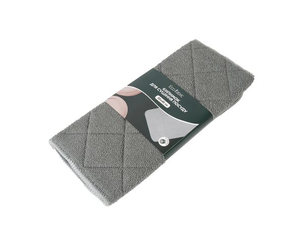 Килимок для сушіння посуду мікрофібра Eco Fabric 30х40 см Аврора