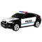 Машинка іграшкова на радіокеруванні SHANTOU YISHENG BMW X6 police 1:24 - Чорно-білий