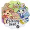 Книга-розмальовка фігурна Фреш серія Coloring Book+наліпки - 2