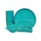 Набір посуду для пікніка Excellent Houseware 6 персон - Блакитний