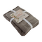 Набір рушників махрових DAISY 50х90 см, 70х140 см - Сірий